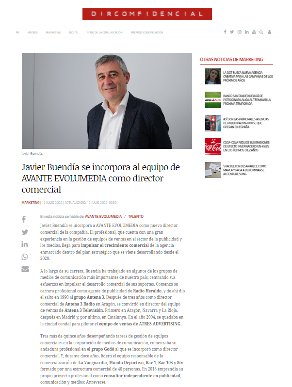 Dircom-Javier-Buendia-Director-Comercial-Avante