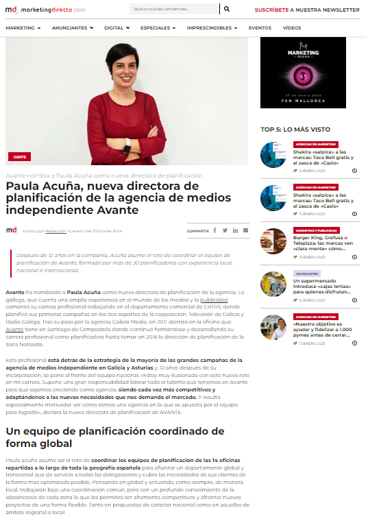 MarketingDirecto-Paula-Acuna-Nueva-Directora-de-Planificacion-Avante