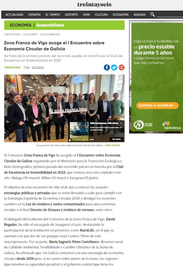 El Español Jornadas Economía Circular Vigo