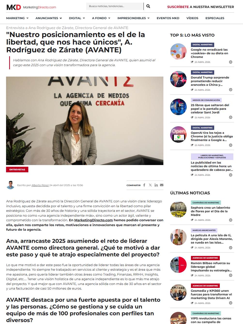 Ana Rodríguez de Zárate_Referentes El Publicista