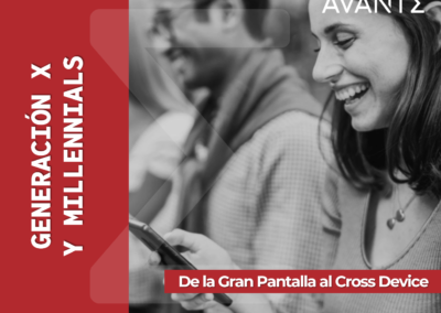 Generación X y Millennials: De la gran pantalla al Cross Device