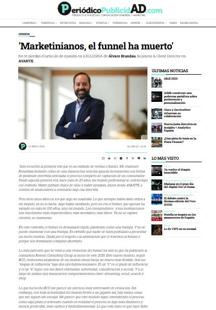 Tribuna de Jorge Hernández  para El Publicista